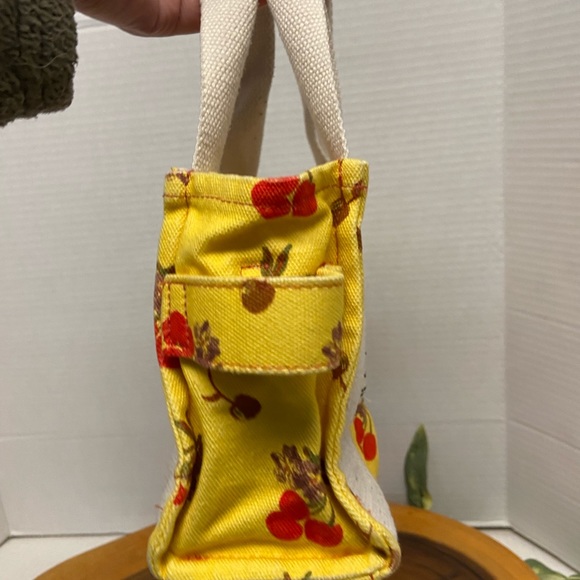 Urban Outfitters BDG Cherry 🍒 Print Canvas Mini Tote Bag - Picture 3 of 13